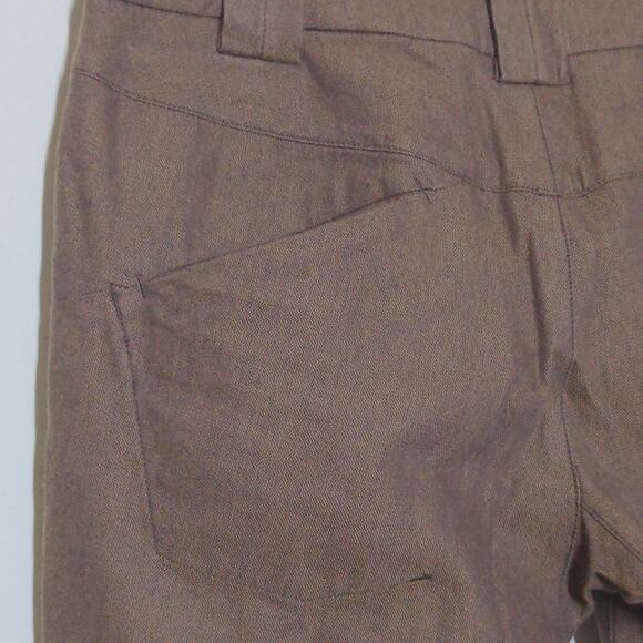 Arcteryx Womens Reia Chino Pants Brown Mid Rise Lined Trim Fit Hiking Camping 4 - Picture 3 of 16